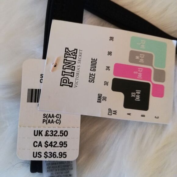 NWT PINK Victoria's Secret Swim Push Up Top - Picture 5 of 7